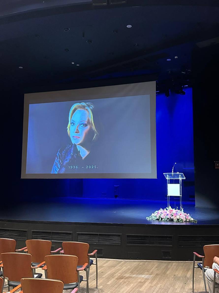 Lisinski se oprostio od Gabi Novak: 'Ostavila je neizbrisiv trag, danas tuguje cijeli Zagreb'