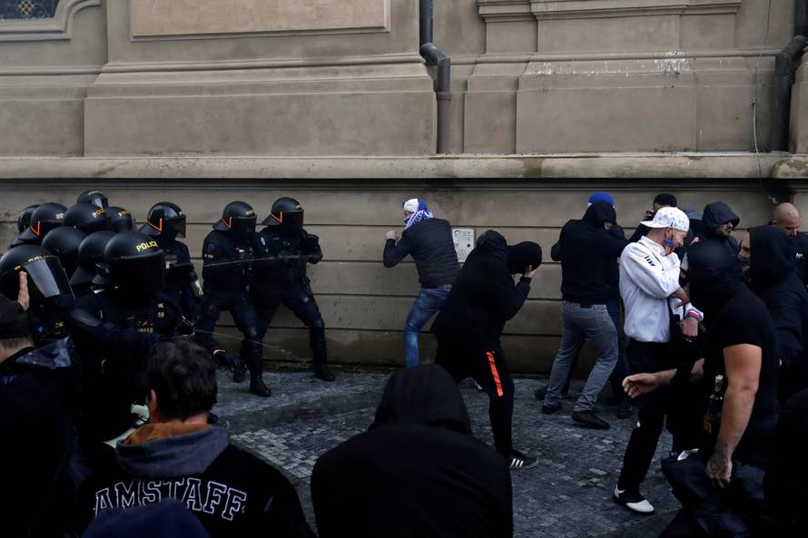 Demonstration against the Czech government's COVID-19 restrictions in Prague