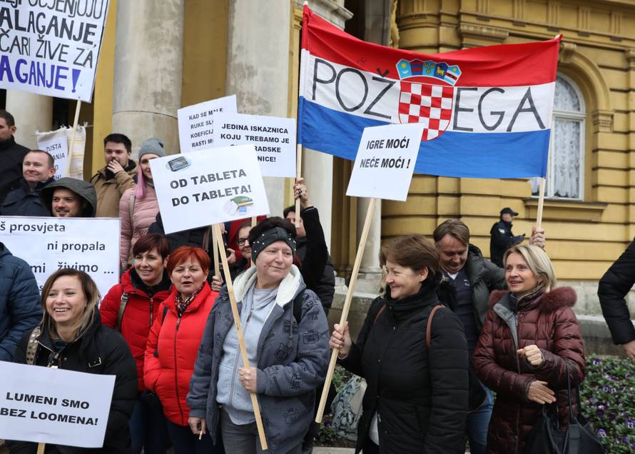 Zagreb: Okupljanje za veliki prosvjed Hrvatska mora bolje