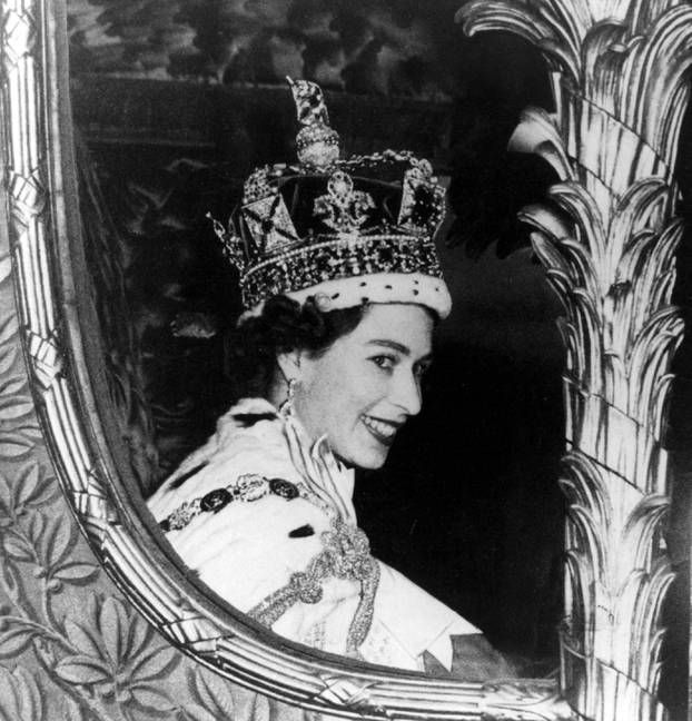 THE CORONATION OF QUEEN ELIZABETH II