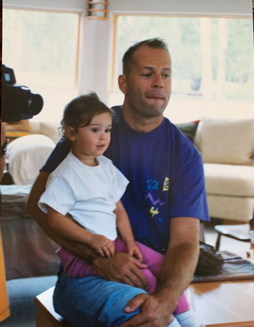 Najstarija kći Brucea Willisa podijelila niz fotografija iz djetinjstva i sve raznježila