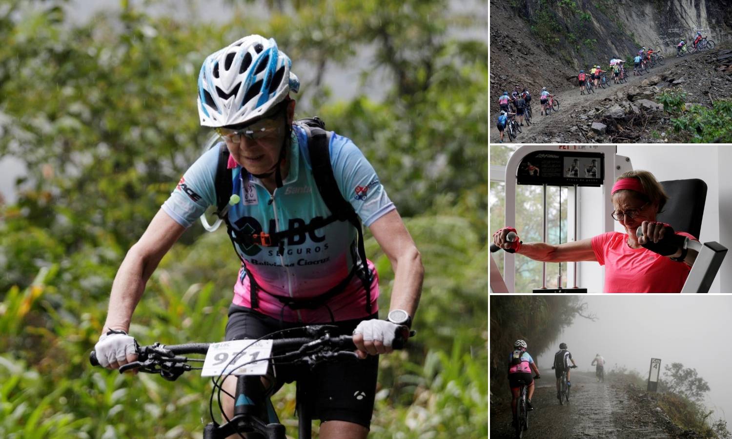 Neustrašiva baka (70) biciklom pokorila bolivijsku Cestu smrti