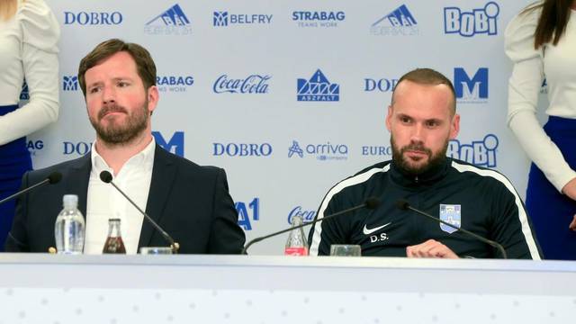 Osijek: Konferencija za medije nakon utakmice Osijek - Inter