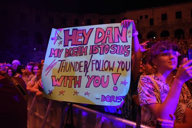 Nastup Imagine Dragonsa u Puli