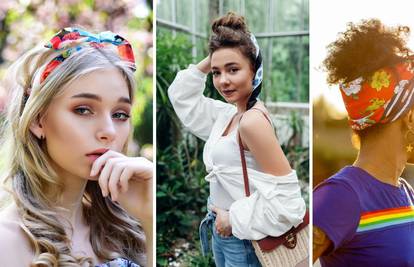 Odličan ljetni look: 17 ideja kako vezati maramu na glavi