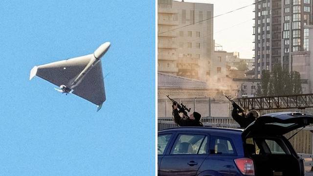 Kijevom odjekuju sirene: 'Rusi su iz Bjelorusije lansirali deset iranskih dronova kamikaza'