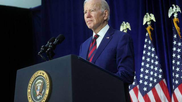 FILE PHOTO: U.S. President Biden visits California