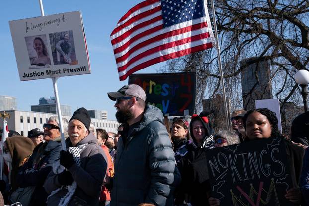"No Kings" protest against U.S. President Donald Trump's administration policies in Minnesota