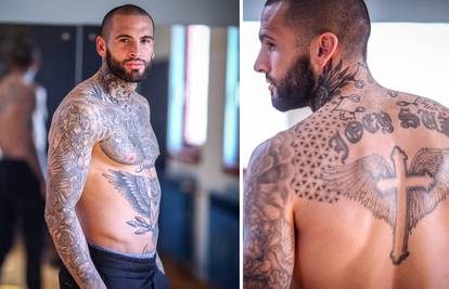 Goričin 'Mr. Tattoo': Joey Suk je najtetoviraniji igrač HNL-a...