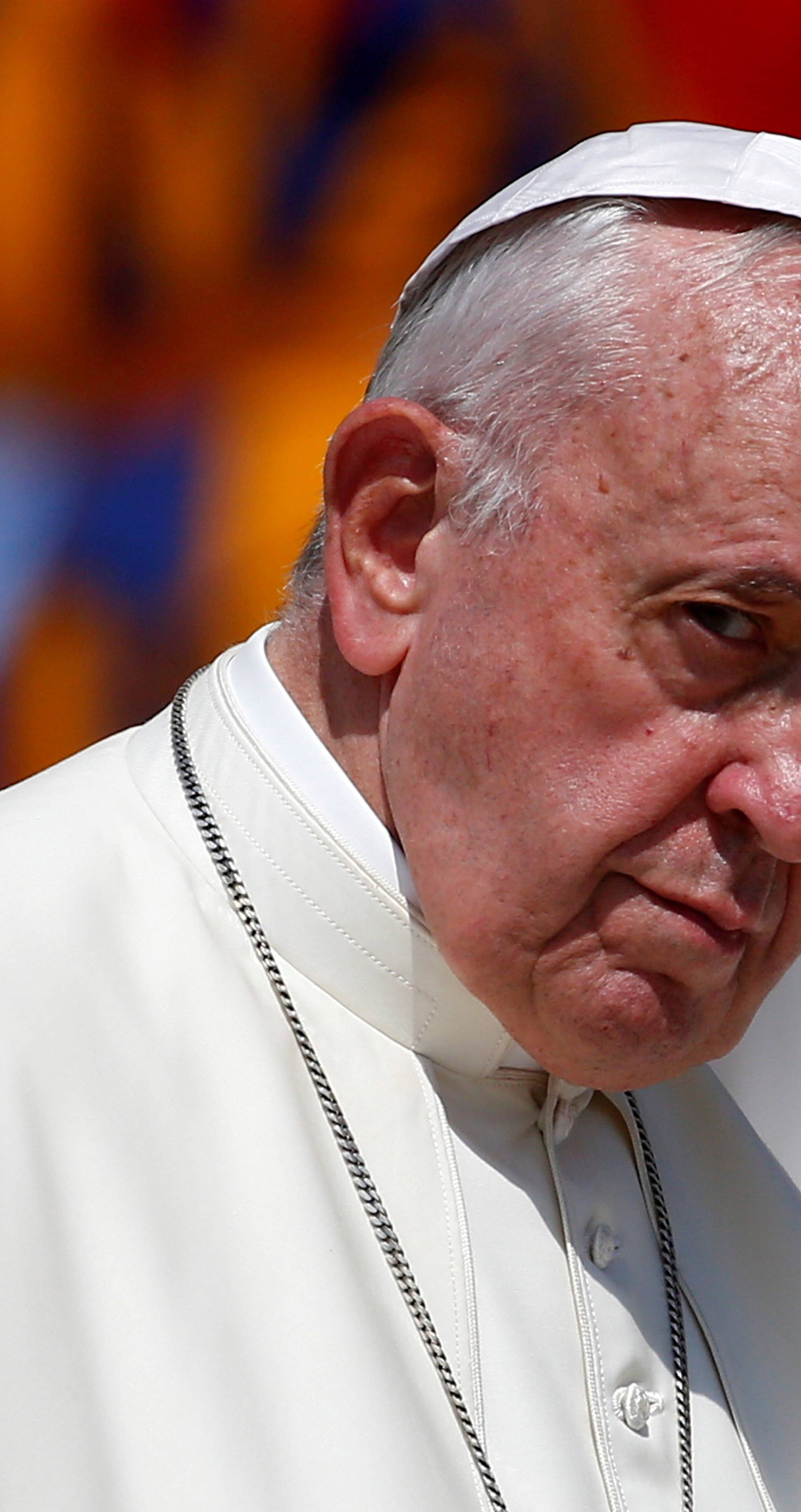 FILE PHOTO: Pope Francis holds weekly audience at Vatican