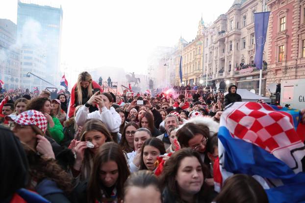 Zagreb: Svečani doček rukometaša nakon osvojenog srebra na Svjetskom prvenstvu