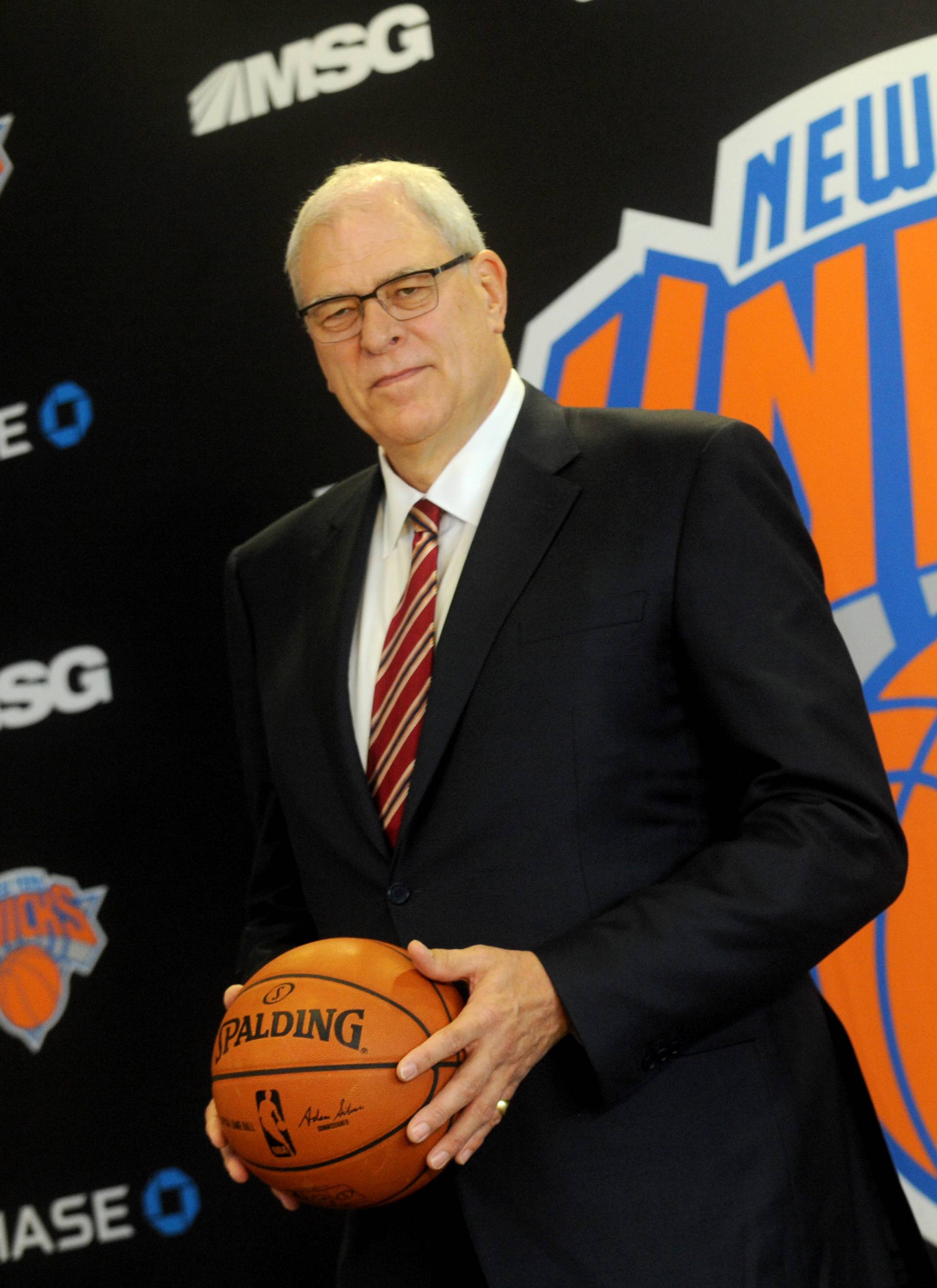 Phil Jackson announced as Knicks President of Operations - New York City