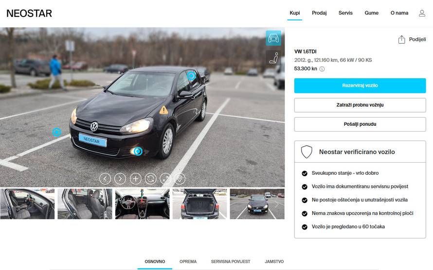 Kupac i prodavatelj nisu se ni vidjeli: Preko Neostara kupio 13 godina star rabljeni automobil
