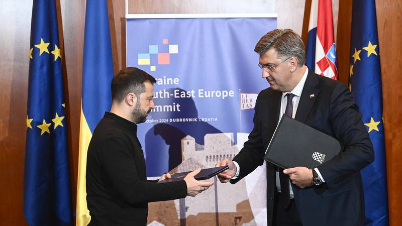 Velika čast: Zelenski odlikova Plenkovića i Grlića Radmana