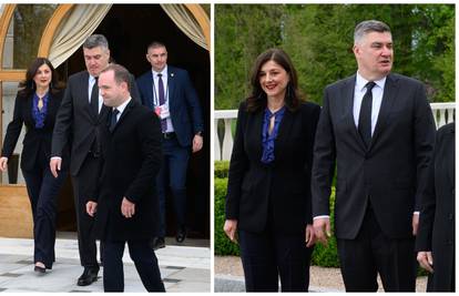 FOTO Milanović na proslavi 20 godina Slovenije u EU: Uz njega je blistala i supruga Sanja