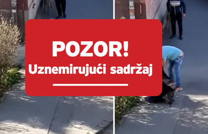 Uznemirujući video: Muškarac mlati ženu s psom nasred ulice: 'Ja je nisam udarao namjerno'