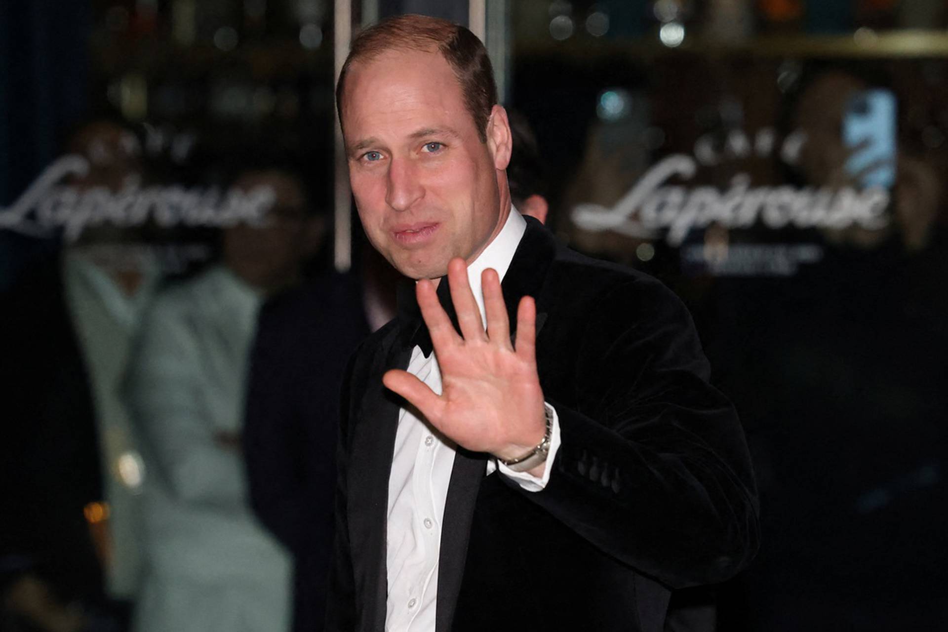 Britain's Prince William attends London's Air Ambulance charity gala dinner, in London