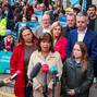 Protest over public sector pay negotiations, in Dublin