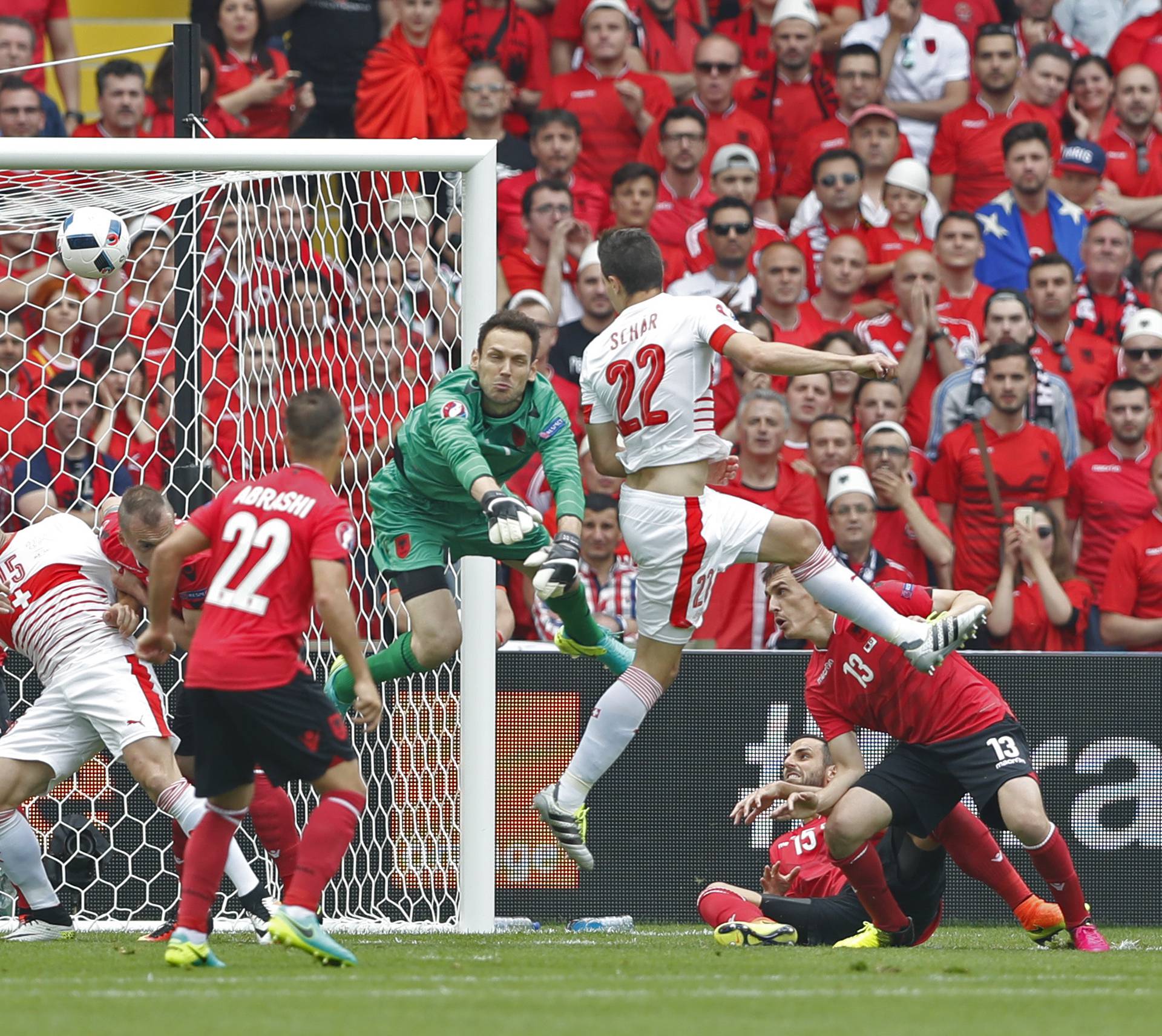 Albania v Switzerland - EURO 2016 - Group A