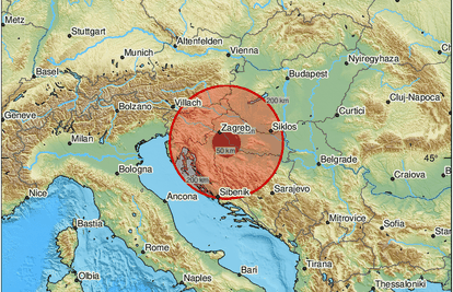 Kod Petrinje potres jačine 2,5 po Richteru: 'Čuo se jak zvuk, kao eksplozija, a zatim i trzaj'