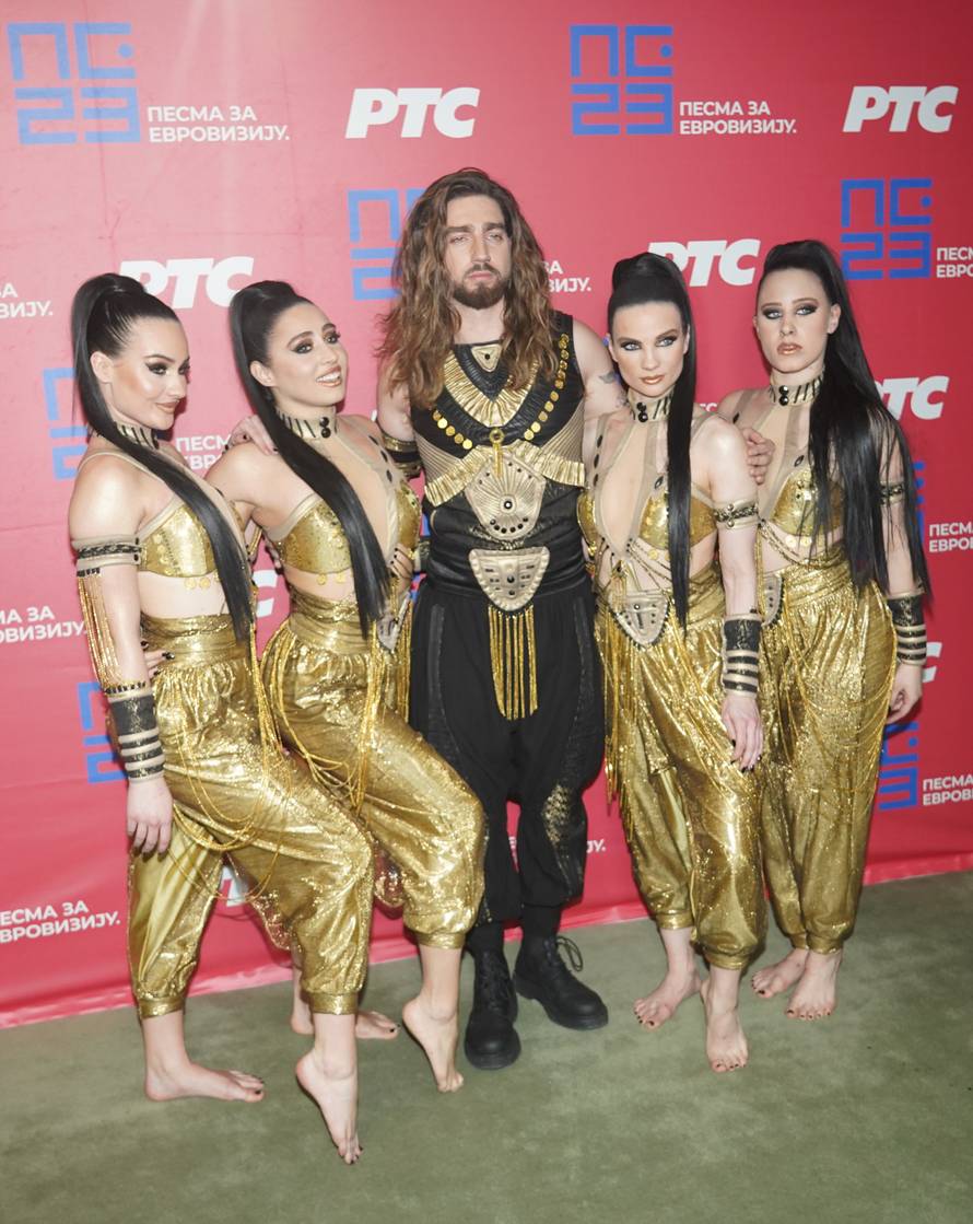 Beograd: Prva polufinalna večer festivala "Pjesma za Euroviziju 23"