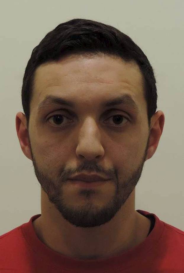 Mohamed Abrini is pictured in this undated handout image