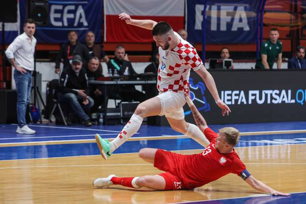 Susret Hrvatske i Poljske u dodatnim kvalifikacijama za Svjetsko prvenstvo u futsalu