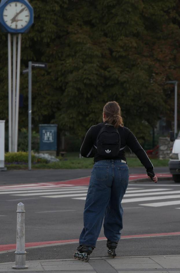 Zagreb: Trešnjevka za vrijeme štrajka ZET-a