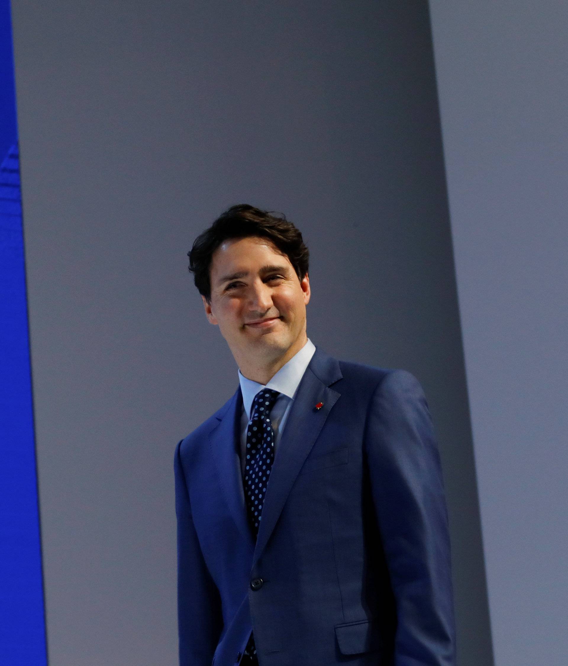 Canada's Prime Minister Justin Trudeau attends the World Economic Forum (WEF) annual meeting in Davos