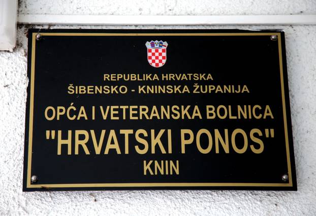 Knin: Opca i veteranska bolnica Hrvatski ponos