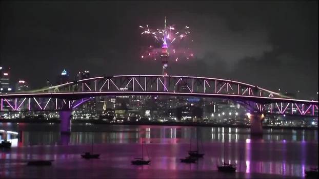 New Zealanders welcome 2026 new year with fireworks display in Auckland