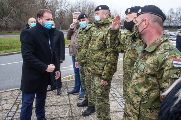 Osijek: Ministar Banožić obišao radove za organizaciju Europskog prvenstva u streljaštvu