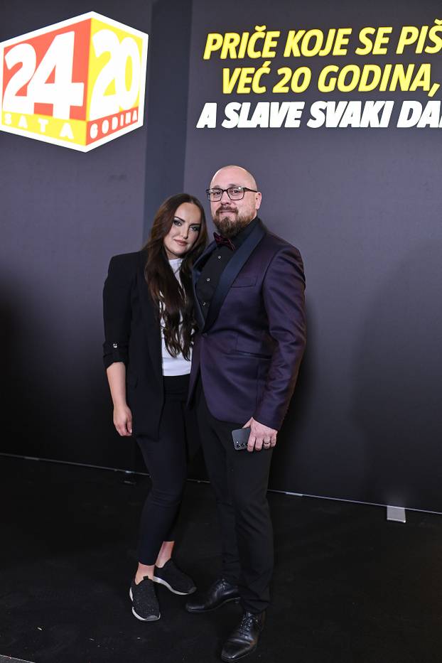 Zagreb: Dolazak uzvanika na proslavu 20. rođendana 24sata