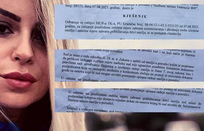 Ovim papirom presudili Nizami: Sutkinja ju je odbila zaštititi  i poslala rješenje ubojici Nerminu