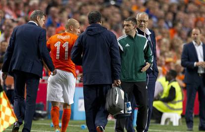 Robben zbog ozljede 'out' čak četiri tjedna, propušta Dinamo