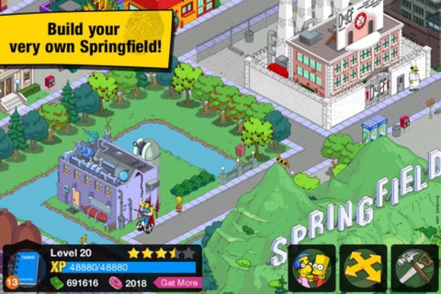 Simpsons Tapped Out