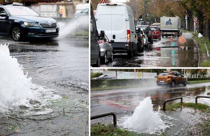 VIDEO U Zagrebu bio poplavljen dio Ulice kralja Zvonimira