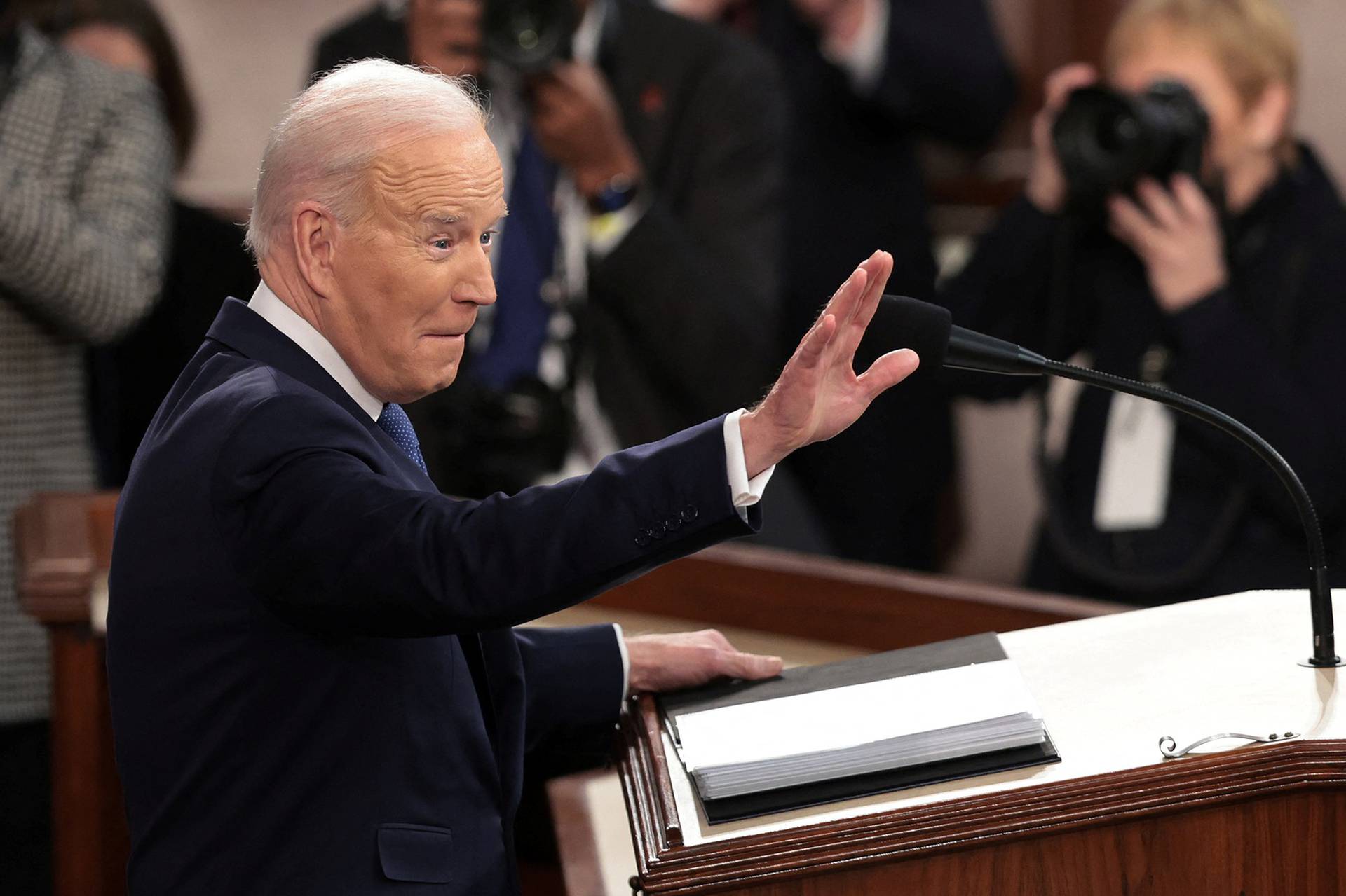 U.S. President Joe Biden’s State of the Union address at the U.S. Capitol in Washington