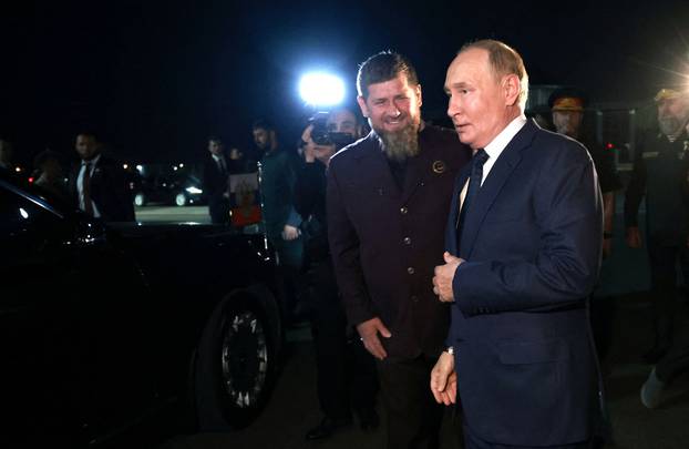 Russia's President Putin visits Chechnya