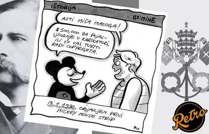 Prvi strip o Mickey Mouseu bio je objavljen u čak 25 zemalja