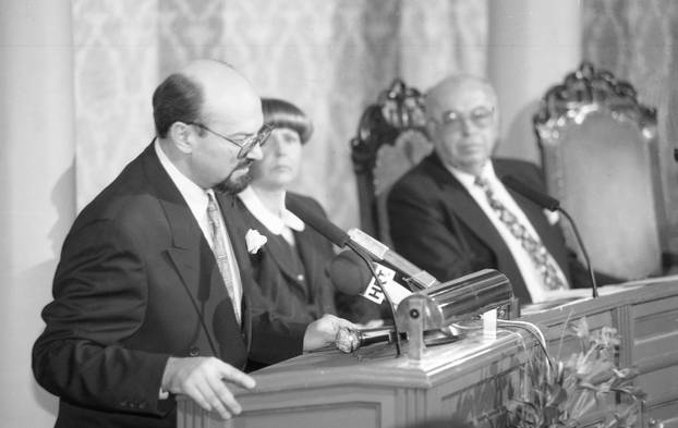 Konstituirajuća sjednica na 43. Skupštini Grada Zagreba, 2.12.1995.