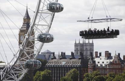 Degustirali vina na 40 metara iznad Londona