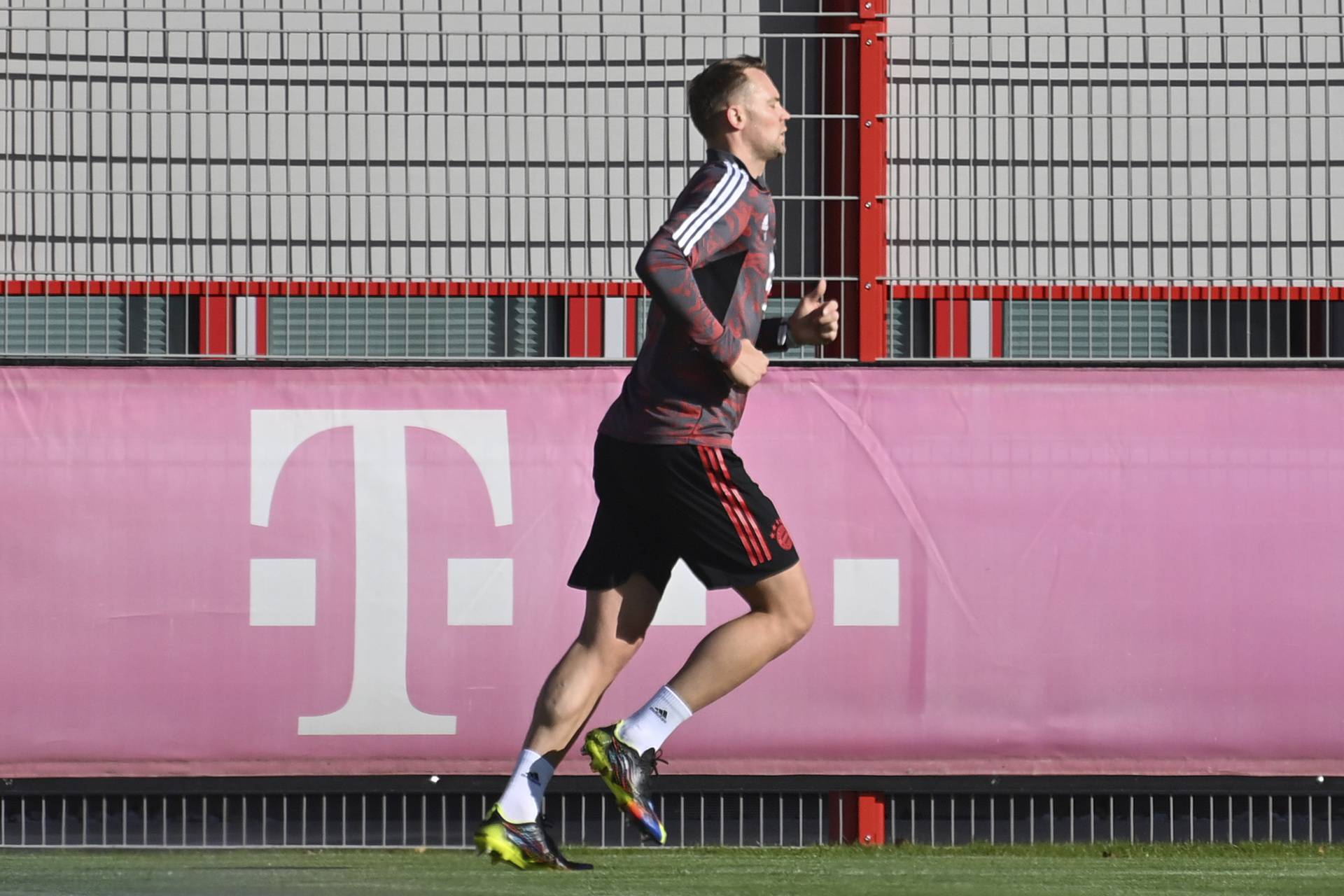 Soccer Champions League/ final training FC Bayern Munich.