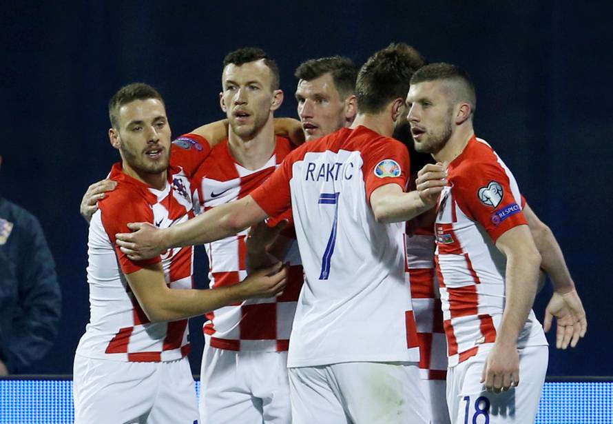 Euro 2020 Qualifier - Group E - Croatia v Azerbaijan