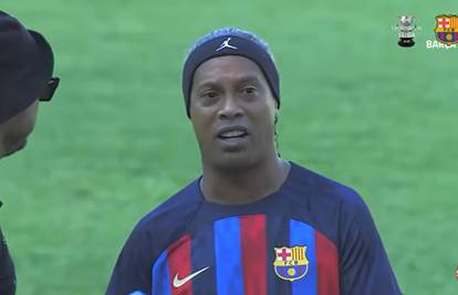 Zambijske legende pobijedile Barcu predvođenu Ronaldinhom