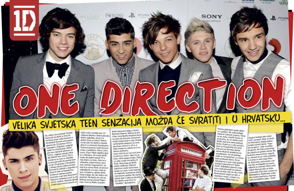 Besplatni teen magazin Cool! Dolazi li nam One Direction? 