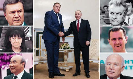 Moskva kao dom za bjegunce: Skrivaju Dodika, al-Asada, tamo bili i Kadijević, Slobina žena...