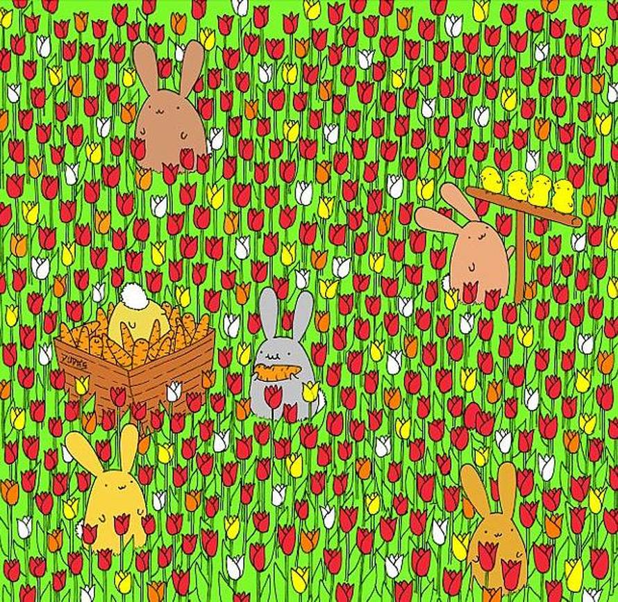 Hit mozgalica: Možeš li pronaći pisanicu u proljetnom šarenilu?