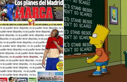 Marca kao Simpsoni: Poruka Španjolcima nakon blamaže