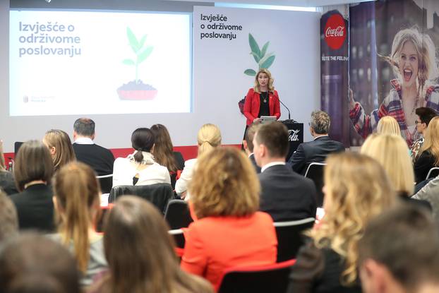 Zagreb: Coca Cola Hrvatska predstavila godiÅ¡nje izvjeÅ¡Äe o odrÅ¾ivom poslovanju